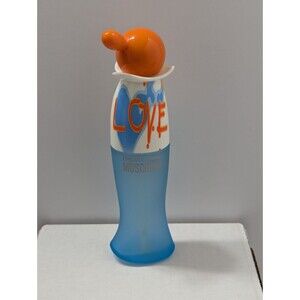 Moschino Cheap and Chic I Love Love Perfume Bottle Empty Store Display Tester